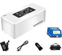 Glacière à Insuline, Réfrigérateur, Glacière électrique, Mini Glacière, Sac Isotherme, Récipient à Insuline électrique, Thermostat, USB Adapté Aux Voyages/i, 3* Battery