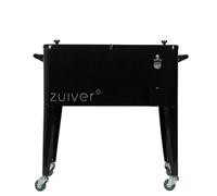 Glacière à roulettes métal Be Cool Zuiver - Couleur - Noir