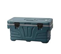Glacière avec Cuve en INOX Robuste | Fermeture Sécurisée par Loquets, Boîte Isotherme 20 Litres, Alimentaire, Conteneur Rigide avec Couvercle, pour Camping