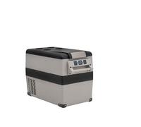 Vidaxl Glacière Avec Poignée Et Adaptateur Noir Et Gris 55 L Pp Et Pe