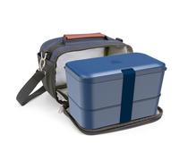 Glacière bleu avec bento bleu minuit 1,5L Umami