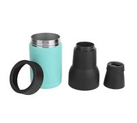 Glacière Bouteille Bière Double Paroi Inox, Isolant Sous Vide, Compatible 300-400ml, Ouvre - Bouteille Intégré, Fond Antidérapant - Refroidissement Longue Durée, Portable, Idéa (Verte)