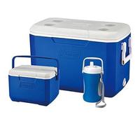 Glacière - COLEMAN - Set de glacières Poly-Lite 48QT - 46L + 4,7L + 2L - Idéale pour événements