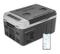 Glacière compression 10 L -20°C à 20°C, 12/24V & 230V, app, refroidissement rapide, camping