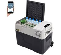 Glacière Congélateur 30L 220V Écran Numérique Silencieuse -20 à 20°C Portable Pour Maison Voiture Camping 58 x 36 8 x 36 1