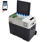 Glacière Congélateur Voiture 50L 220V avec Panneau Numérique -20 à 20℃ pour Maison, Voiture et Camping