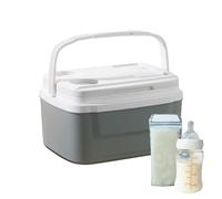 Glacière de camping - 8 litres - Glacière isotherme portable pour nourriture - Panier de pique-nique mobile avec poignée - Glacière grand volume pour camping, excursions, activités de plein air