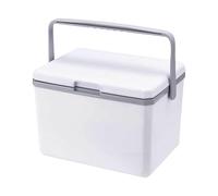 Glacière de camping - Petite glacière de camping, seau à givre portable et robuste, coffre à glace rigide et durable avec poignée, pour l'extérieur, polyvalent, pour la plage, le pique-nique, la