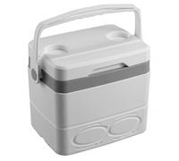 Glacière de Camping Portable 8, 5 l - Isolation 72 Heures, Rigide, idéale pour Les activités de Plein air, la pêche, Les Pique-niques et Un Usage Commercial, Blanche