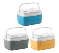 Glacière de camping portable - Coffre à glace portable - Réfrigérateur de voiture étanche - Longue rétention du froid - Poignée de transport facile - Pour extérieur, voyage, pique-nique - 33 x 27 x 20