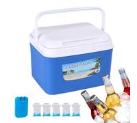 Glacière de camping - Récipient étanche réutilisable et portable - Hermétique réutilisable - Glacière de voyage avec compartiment pour hommes femmes déjeuner snack fruit boisson pique-nique pêche plag