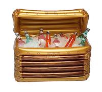 Glacière de Coffre au Trésor Gonflable (60 cm) - Idéal pour Les Fêtes et Les Événements Extérieurs