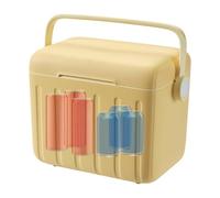 Glacière de voyage - Boîte de conservation de nourriture en plein air | 6 L Coffre à glace pour pique-nique, boissons, voyage, pêche, gym, barbecue, plage, randonnée, sports de plein air catastrophe
