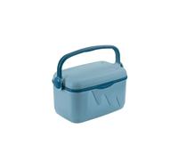 Glacière de voyage Curver bleu clair portable avec couvercle amovible et poignée verrouillage légère et durable compatible cartouches réfrigérantes idéale pique nique camping plage pêche (10 L)
