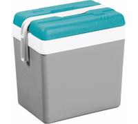 Glacière EDA plastique 24 litres gris / bleu lagon