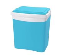 EDA Glacière 25 L Tropic Bleu Turquoise prévue pour Bouteilles 2L Debout Conversation au Frais 10h et Verrouillage par la poignée Moyenne