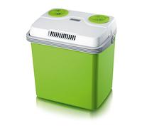 Glacière Électrique avec Fonction Refroidissement et Maintien au Chaud, 28 L, Vert Inclus : prise USB, 2 câbles : 220-240V/12V DC, KB 2923