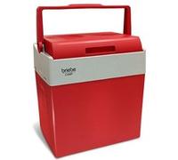 Glacière Électrique portable 28 Litres, 12V / 220 - 240V Voiture et Camping Briebe CF1153RED 55W Rouge