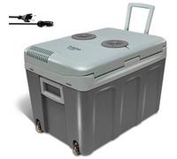 Briebe Glacière électrique portable CF1155 40 L 12V/220‑240V 58 W Voiture et Camping Gris