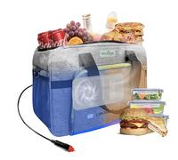 Glacière électrique portable de 25 litres pour voiture sans glace - USB 25 L - Pour réfrigérateur de voiture robuste - Cadeau d'entreprise - Mini refroidisseur toutes saisons - Pour conducteurs de