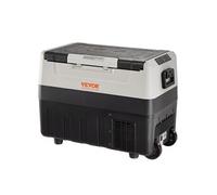 55 L Glacière Électrique Portable - VEVOR - Réfrigérateur de Voiture Double Zone - 0,6 kW.h -20 °C à 10 °C Réglable