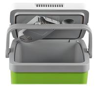 Severin Glacière électrique KB 2922 19 L pour voiture – refroidit et maintient au chaud, verte/grise