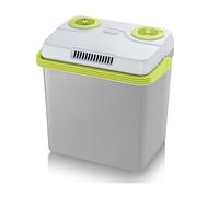 Severin Glacière électrique, 25 L, Inclus 3 câbles d'alimentation Dont allume-cigare12 V et câble USB, Vert/Gris, KB 2925
