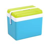 Glacière en plastique 24 litres - Turquoise - Boîte isotherme d'extérieur avec poignée de transport - Sac isotherme pour camping, pique-nique, festival, jardin
