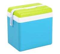 Glacière en plastique 35 l - Turquoise - Boîte isotherme d'extérieur avec poignée de transport - Sac isotherme pour camping, pique-nique, festival, jardin