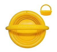 Glacière flottante amusante, seau à boisson portable, support étanche de 63 cm avec installation facile, plateau de boisson gonflable pour utilisation en piscine, accessoire de fête d'été avec style