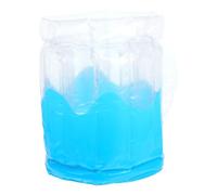 Glacière Gonflable Bière Portable PVC Bleu pour Aventures Extérieures
