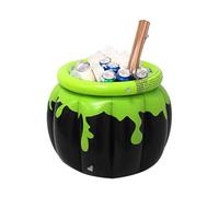 Glacière gonflable d'Halloween - Seau à glace gonflable, support de boisson gonflable | Pièce maîtresse attrayante pour décoration de cour, jardin, maison hantée en plein air, large gamme