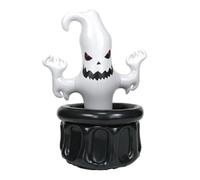 Glacière gonflable fantôme pour Halloween, 50 x 50 x 70 cm, refroidisseur de boissons étanche, décoration de fête festive, glacière portable pour refroidir les boissons et la glace