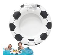 Glacière gonflable | Glacière gonflable en forme de ballon de football | Seau à glace étanche, barre de service flottante pour extérieur, jardin, barbecue, pique-nique, divertissement