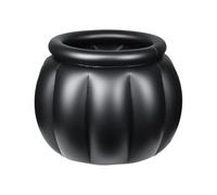 Glacière Gonflable Halloween - Chaudron Noir Festif | Contenant À Bonbons Grande Capacité 55x45 Cm | Accessoire Polyvalent pour Salle À Manger, Barbecue, Plage, Pique-Nique Ou Cuisine