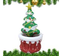 Glacière Gonflable pour Fêtes | Décoration en Forme De Sapin De Noël,Seaux à Champagne Festifs | pour Bière BBQ Pique-Nique Bar Restaurant Club Jardin Rassemblements Familiaux