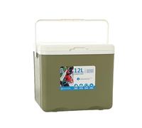 Glacière Isotherme 12L Boîte Stockage Conserver Fruits Lait Maternel Jus Boissons Température Constante 12 Heures Matériau PP Alimentaire Sécuritaire 31.5x23x25.5cm Poignée Confortable
