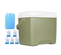 Glacière Isotherme,avec Poignée 13,8 litres Grand Réfrigérateur Étanche | Glacière Portable pour l'Extérieur - pour Camping Pique-Nique Randonnée Plage Voyage Tailgating Road Trips Plein Air