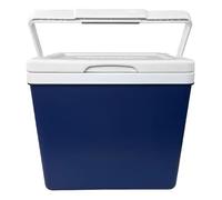 Glacière Isotherme Portable 11/17/27 QT, boîte à Lunch Rigide avec rétention de Glace de 48 h for Barbecue, Camping, Pique-Nique, Courts séjours(Blue,26L)