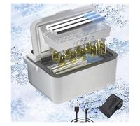 Glacière Isotherme Portable pour Insuline - Frigo de Voyage Médical avec Contrôle Température 2-8°C & Affichage LED - Boîtier Rechargeable pour Stylos à Insuline, Utilisation Voiture