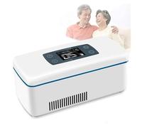 Glacière Isotherme Portative pour Insuline 2-8°C - Boîtier Médical Réfrigéré avec Chargeur USB, Autonomie 32H pour Diabète, Design Compact Voyage/Camping/Randonnée