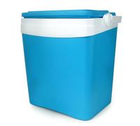 Glacière passive 25 litres - Boîte isotherme pour boissons et aliments - Sac isotherme robuste avec couverture rigide - Idéal pour le camping, la plage, la pêche et l'extérieur - 39 x 29 x 41,5 cm