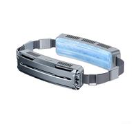 Glacière personnelle à suspendre, un accessoire indispensable pour tous ceux qui cherchent à rester au frais cet été (gris)