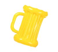 DEGUISE TOI - Glacière Pinte géante Gonflable Adulte - Glacière Gonflable - Taille Unique - Jaune - Decoration/Animation - Plastique - -