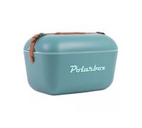 Glacière - POLARBOX - 12L - Bleu marine - Isolant en polypropylène - Sangle en cuir ajustable