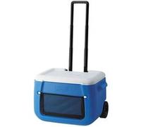 Coleman Glacière Rigide 50 QT Poly-Lite avec Roues, Haute Performance Glacière Isotherme, 47 L Capacité, Refroidit Jusqu'à 3 Jours