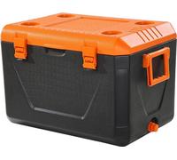 Glacière portable 63Qt - Glacière isotherme rigide avec porte-boisson - Glacière de camping haute performance