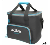 Glacière portable active 20 l 32 x 28 x 23 cm noir (4 pièces)