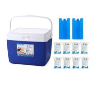 Glacière Portable, Boîte Isotherme 15 L | Joint hermétique cvercle, Caisse alimentaire, Activités nautiques, Pr pique-niqueurs