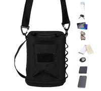 Glacière pour bouteille - Sac de transport d'eau réglable, support à bandoulière | Pochette d'hydratation légère en néoprène avec poche zippée sécurisée pour voyage, randonnée, sport